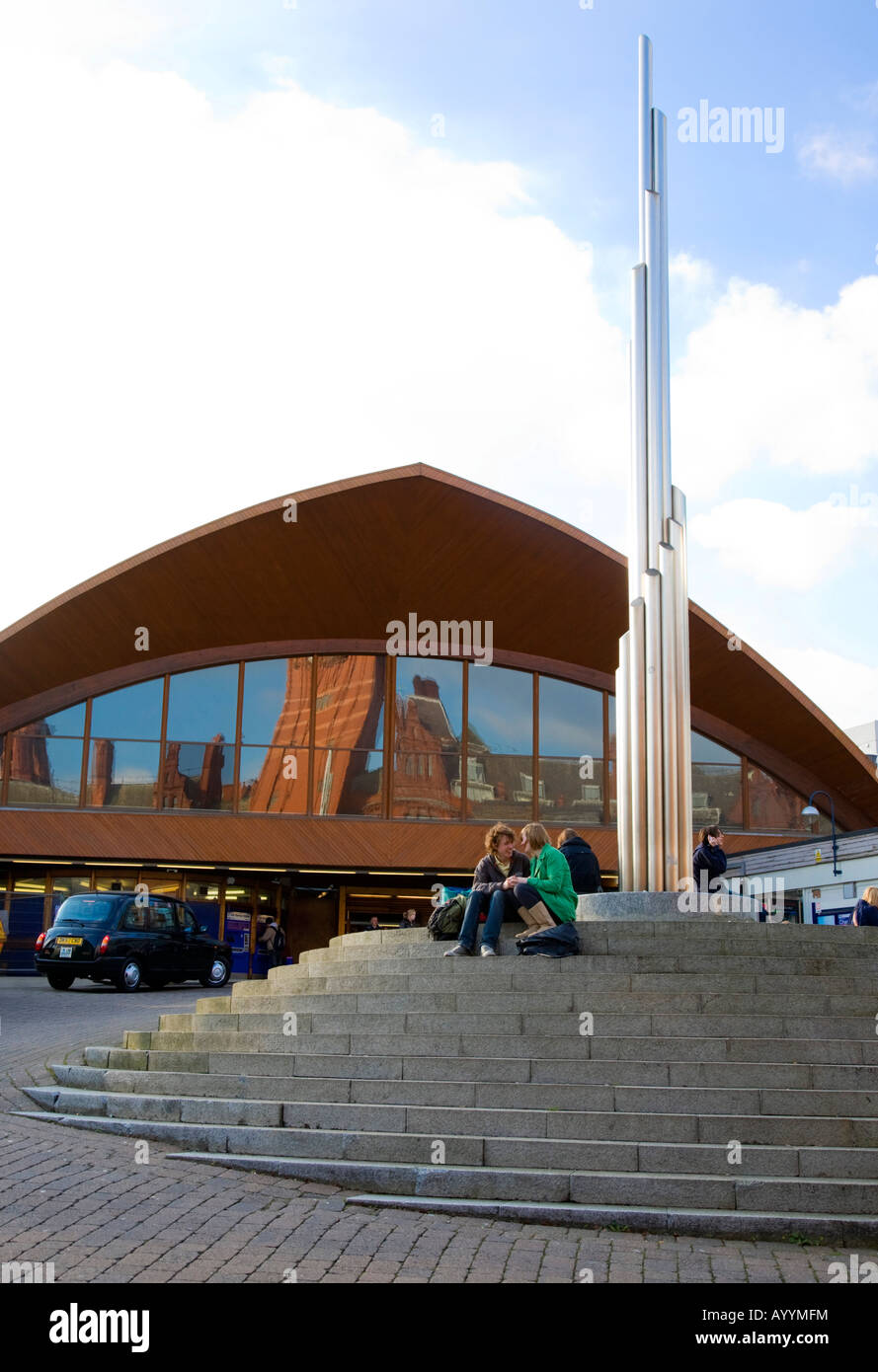 Oxford Road railway station. Manchester, Greater Manchester, United