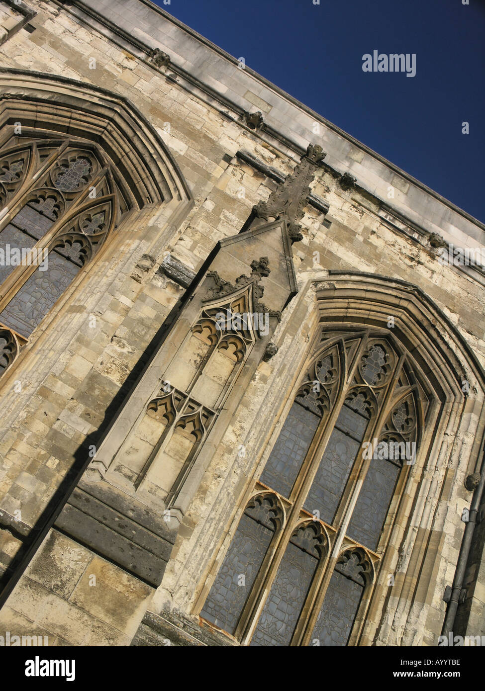 Stained glass windows winchester cathedral hi-res stock photography and ...