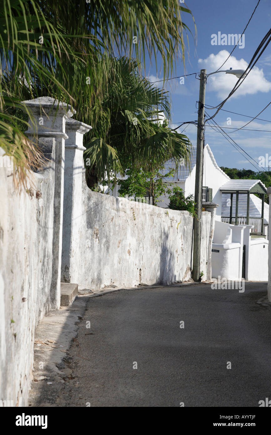 Stockdale House on Printer s Alley in St Bermuda Stock Photo Alamy