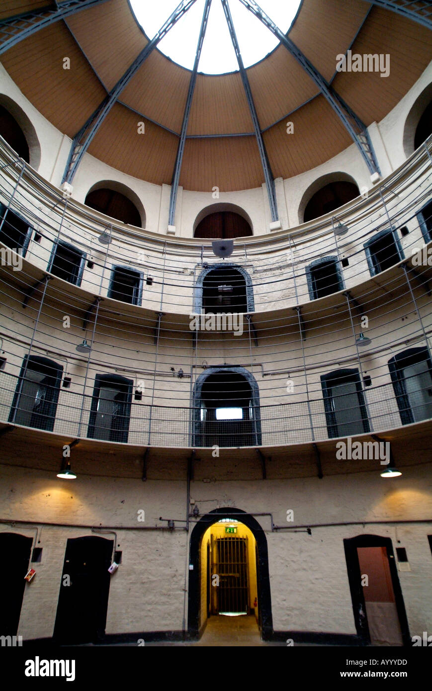 Kilmainham Gaol Jail Dublin Prison Ireland travel tourism Stock Photo