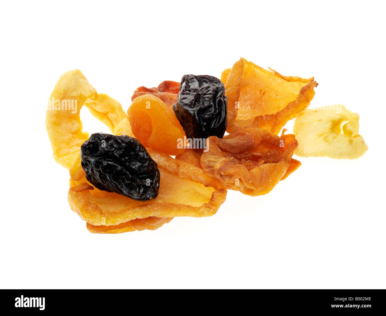 Mixed Dried Fruit Stock Photo