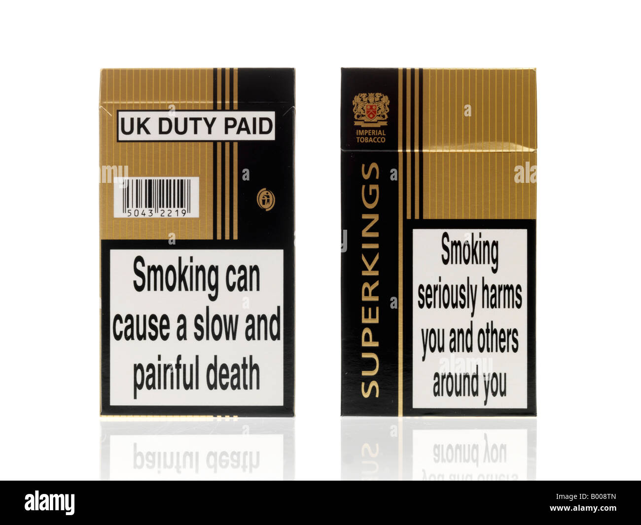 superking black cigarettes Superkings cigarette hi-res stock photography and images