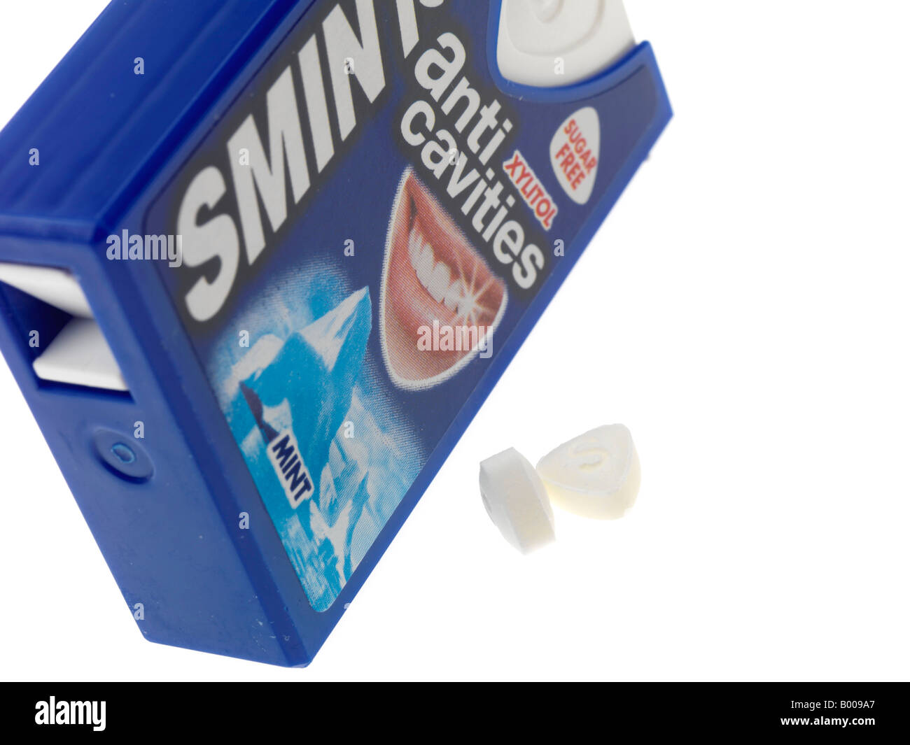 Box Of Mints Stock Photo Alamy
