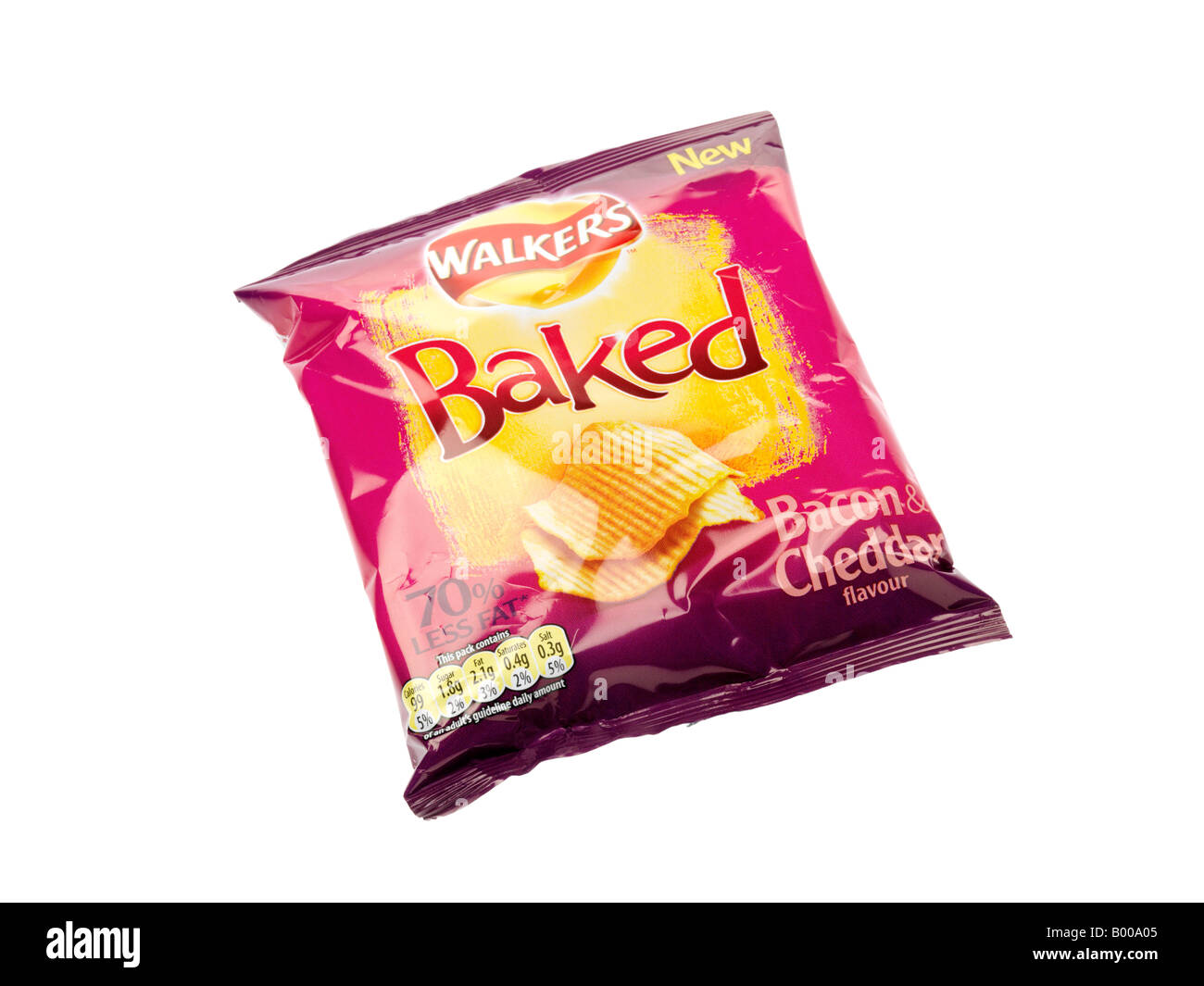 Bacon and Cheddar Crisps Stock Photo Alamy