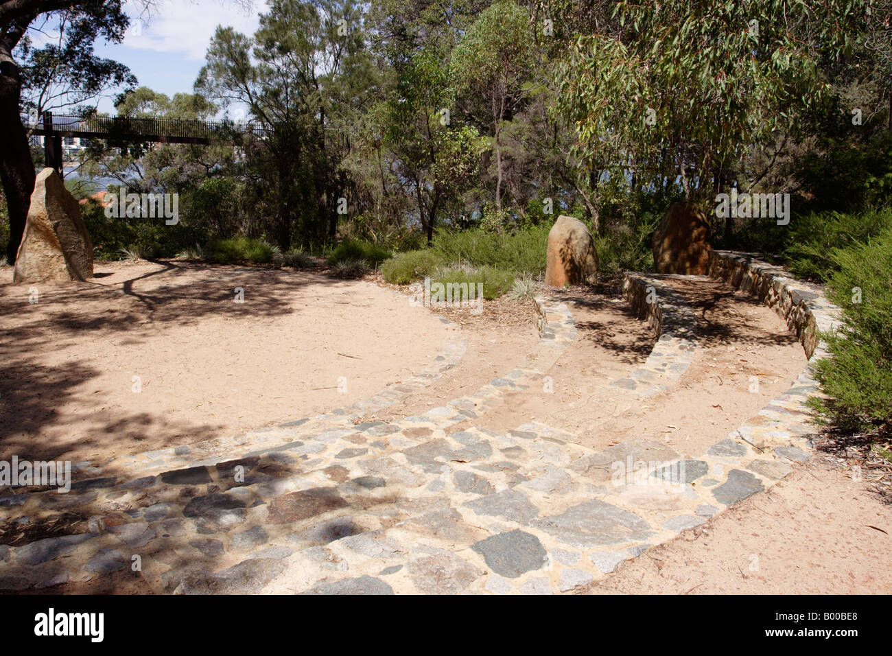 Beedawong Traditional Aboriginal Meeting Place At Kings Park In Perth 