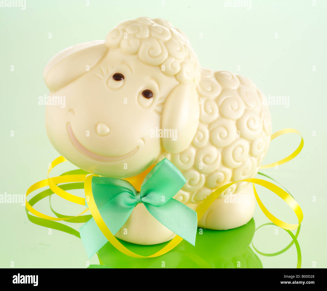 WHITE CHOCOLATE EASTER LAMB Stock Photo - Alamy