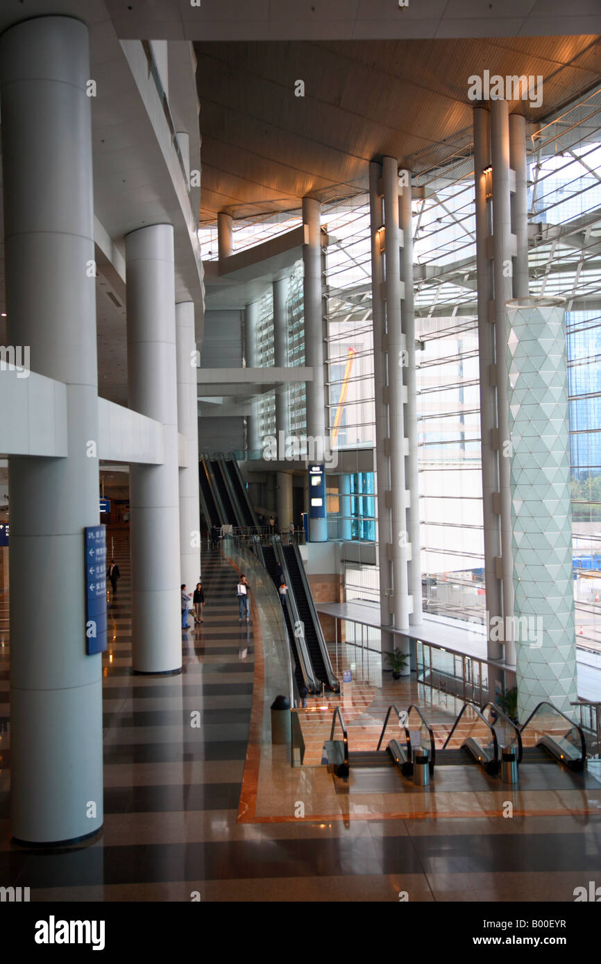 Inside the Hong Kong Convention and Exhibition Cente Hong Kong Stock ...