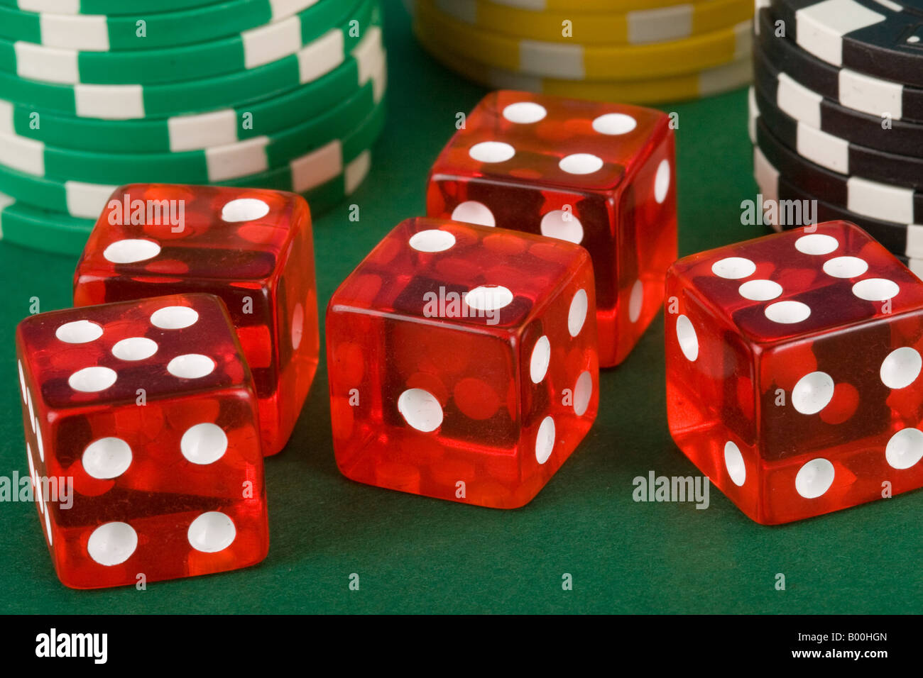dice are cast Stock Photo Alamy
