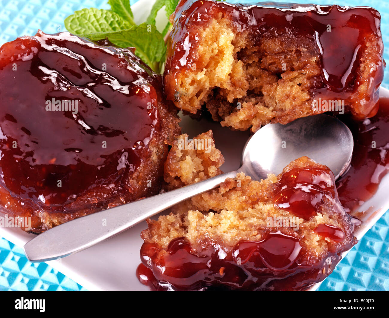 JAM ROLY POLY PUDDING Stock Photo Alamy
