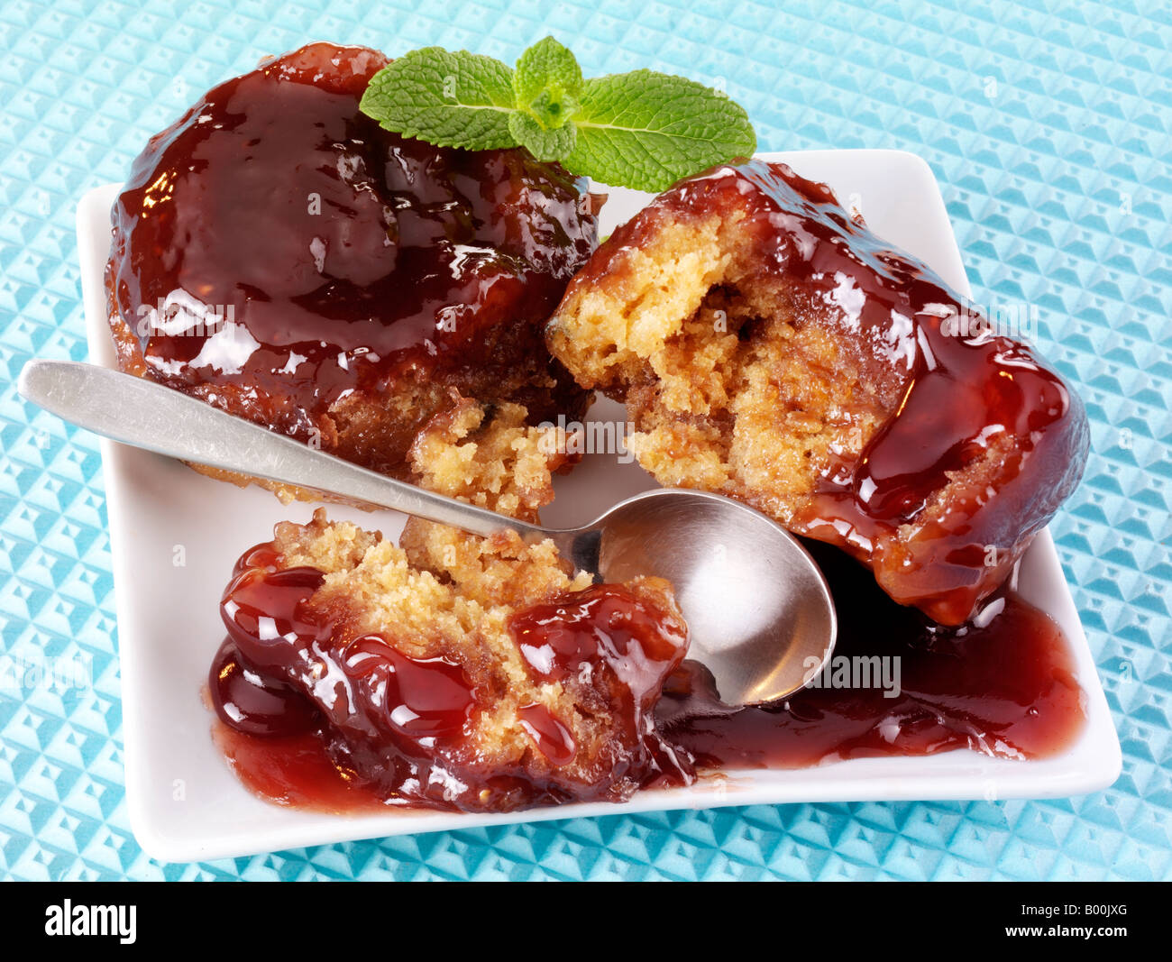 JAM ROLY POLY PUDDING Stock Photo Alamy