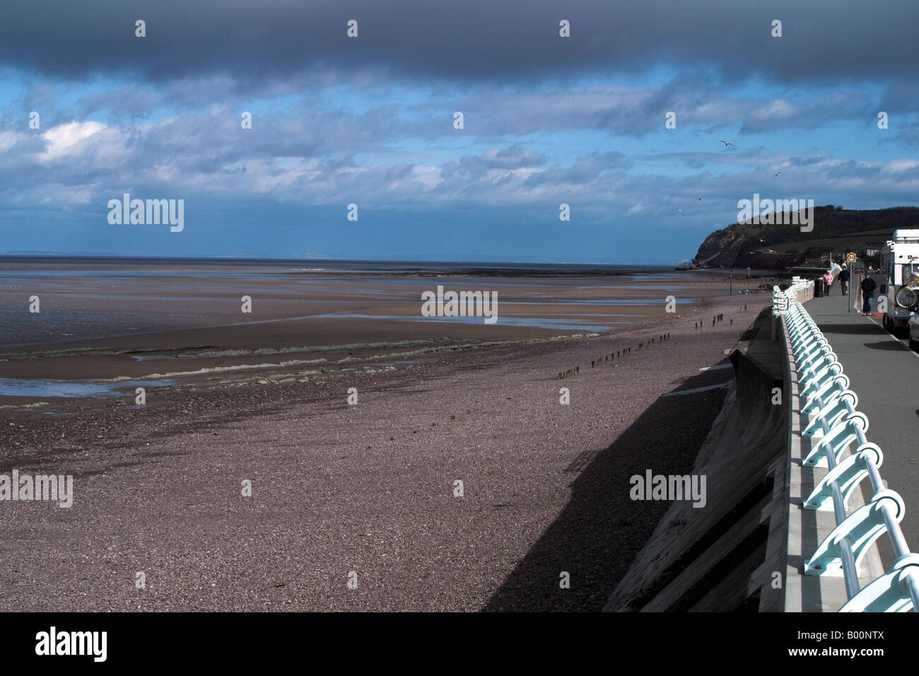 Blue Anchor. Somerset Stock Photo Alamy