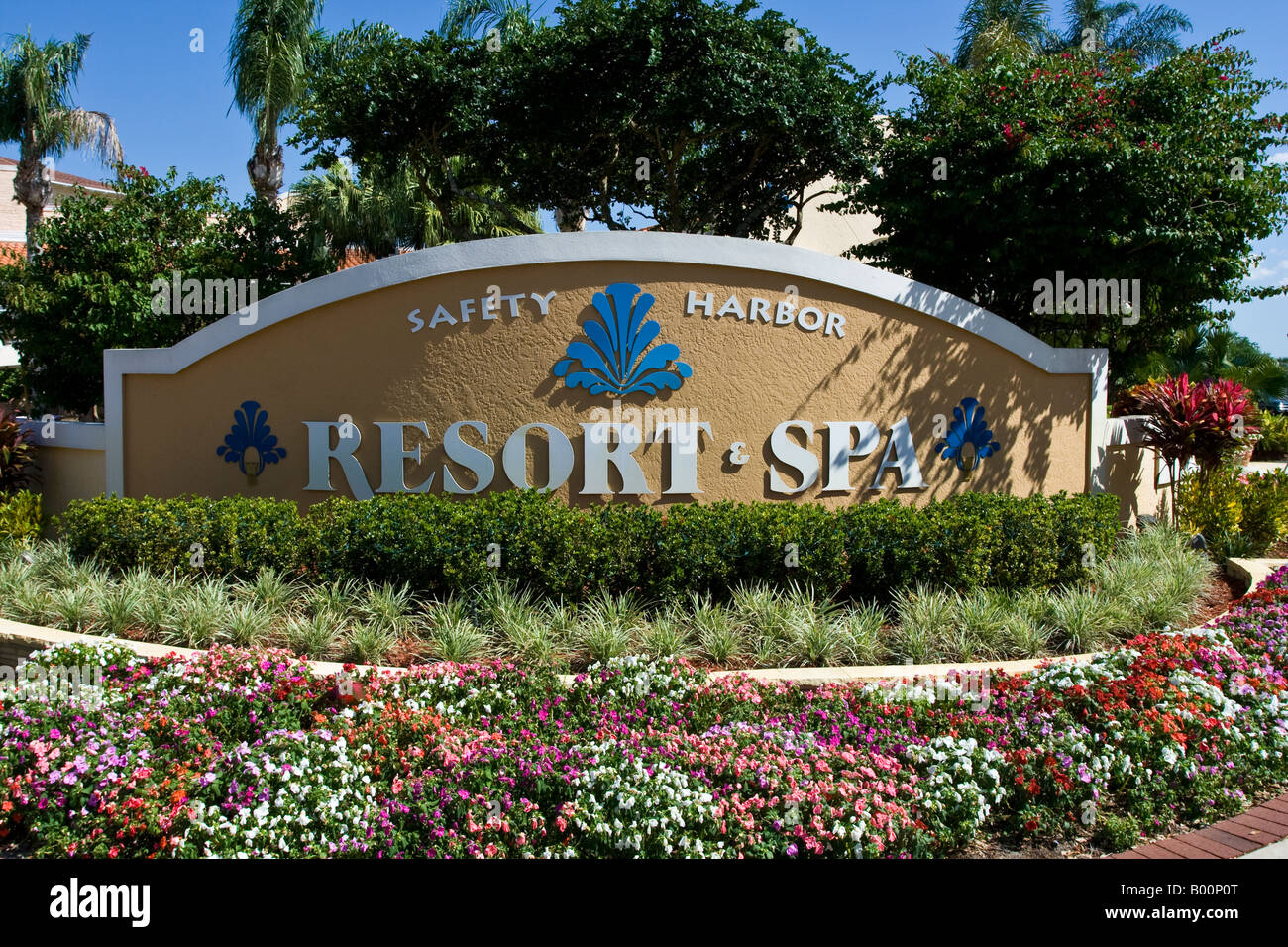 Entrance for Safety Harbor Resort and Spa in Safety Harbor Florida USA
