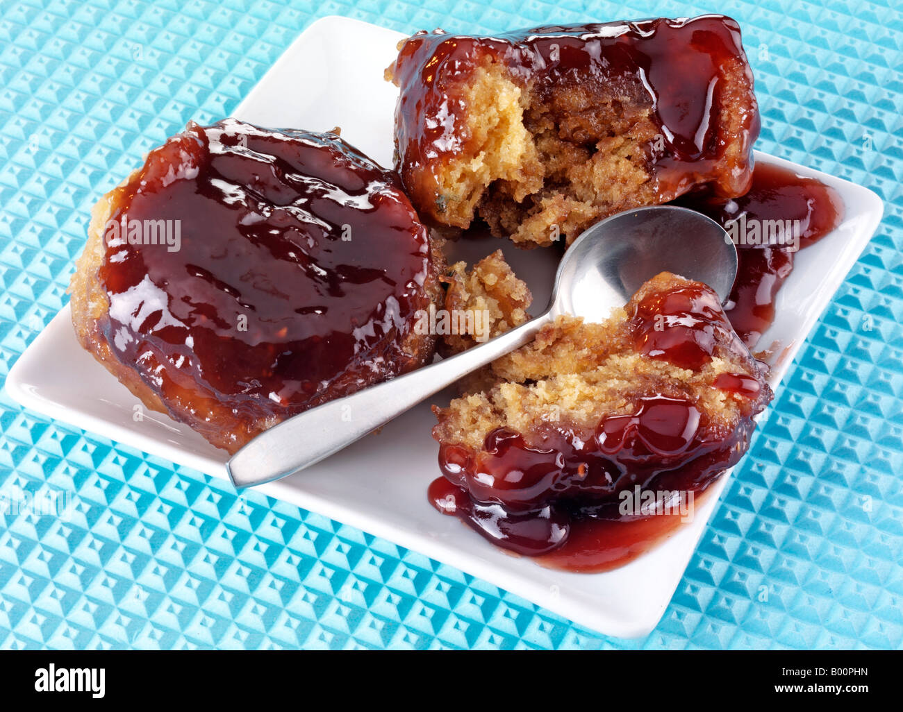 JAM ROLY POLY PUDDING Stock Photo Alamy