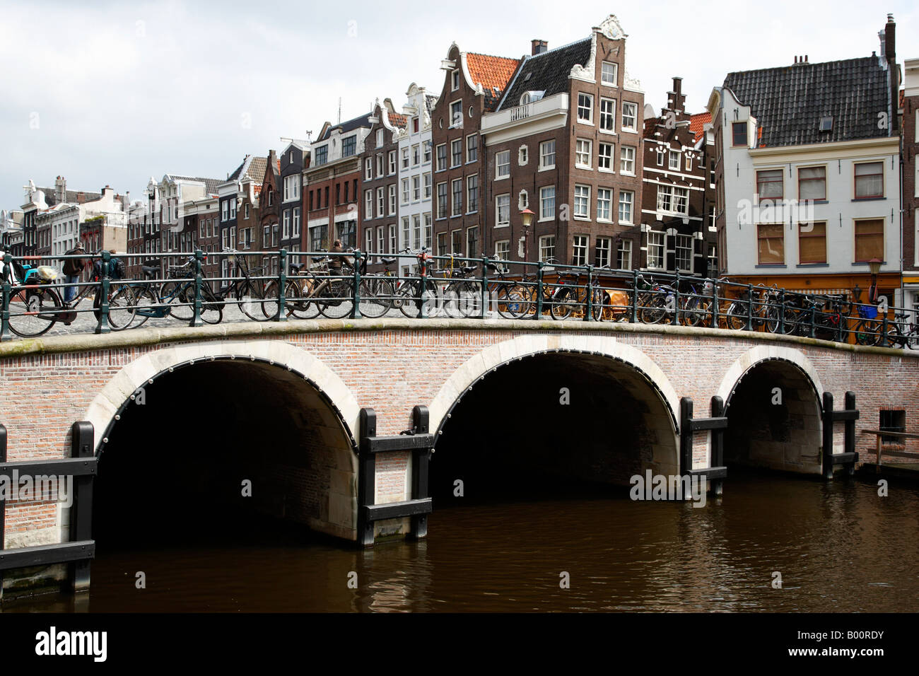 the torensluis amsterdams widest bridge singel amsterdam netherlands north holland europe Stock Photo
