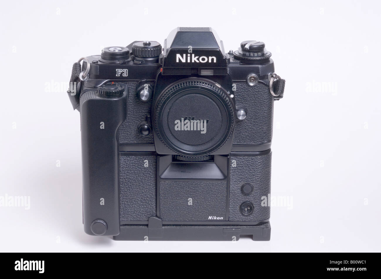 Nikon F3 professional 35mm film camera from the 1980's And MD4 Motordrive  Stock Photo - Alamy