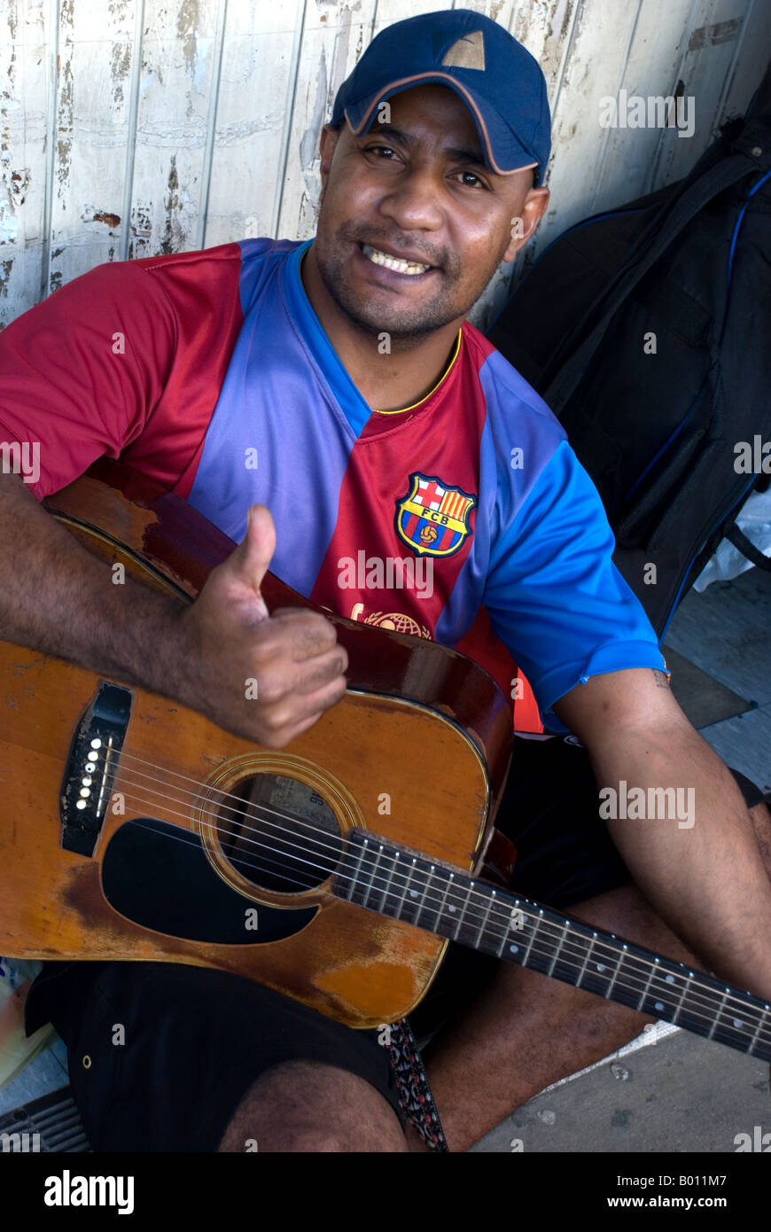 fiji nadi musician Stock Photo - Alamy