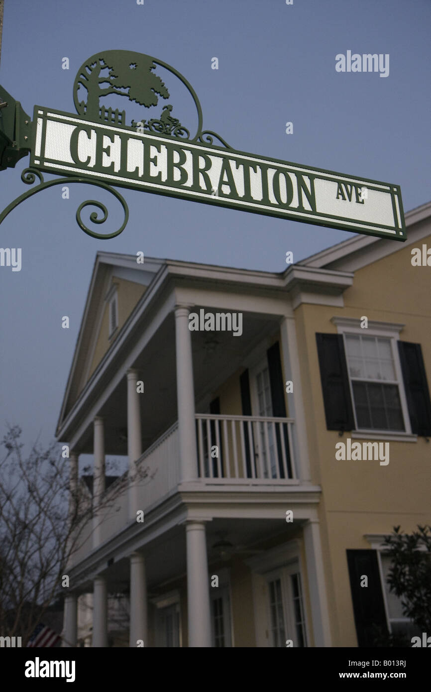 Florida Celebration Avenue,planned,town Disney built,residential ...
