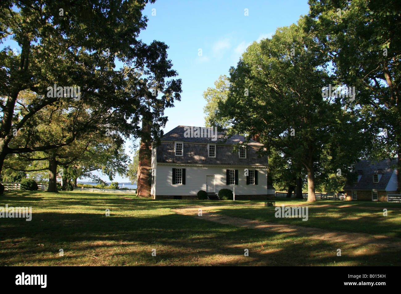 The home of Augustine Moore, where surrender terms ending the Battle of