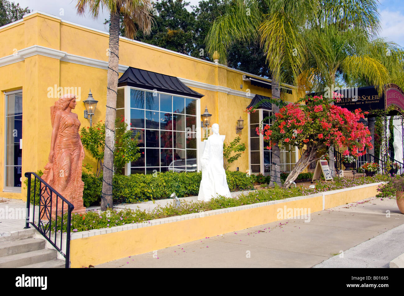 The Gallerie Du Soleil in Naples Florida USA Stock Photo Alamy
