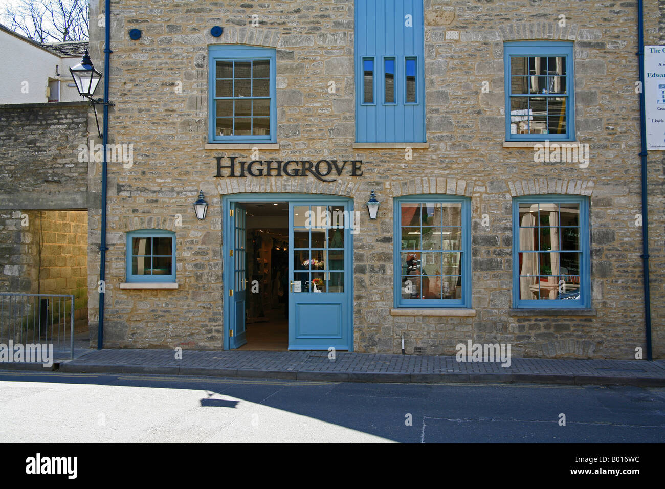 Highgrove - HRH The Prince of Wales shop in Tetbury Gloucestershire UK Stock Photo