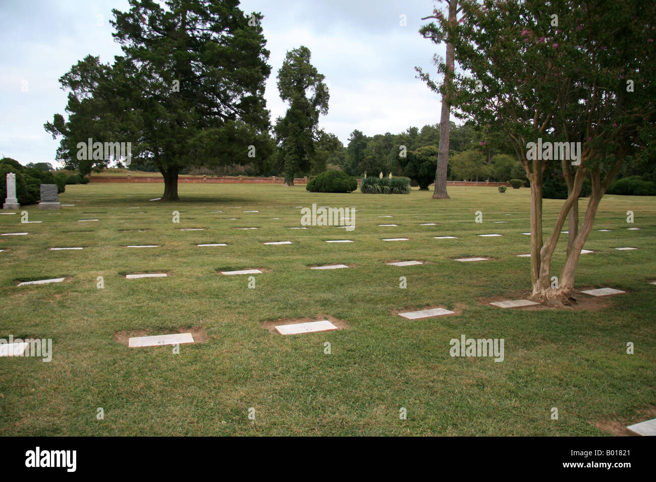 Graves in the Yorktown National Cemetery, Virginia Stock Photo Alamy