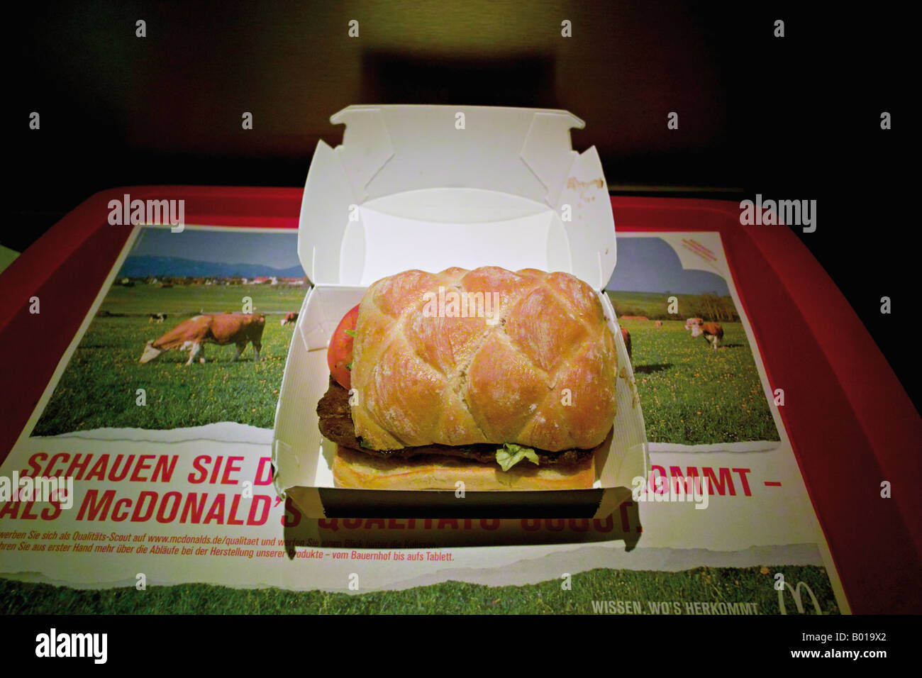 A new hamburger by McDonald s called 