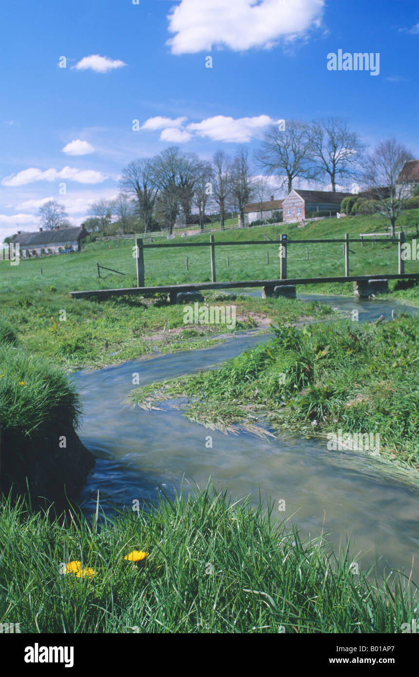 Wiltshire Rivers River ebble hi-res stock photography and images - Alamy