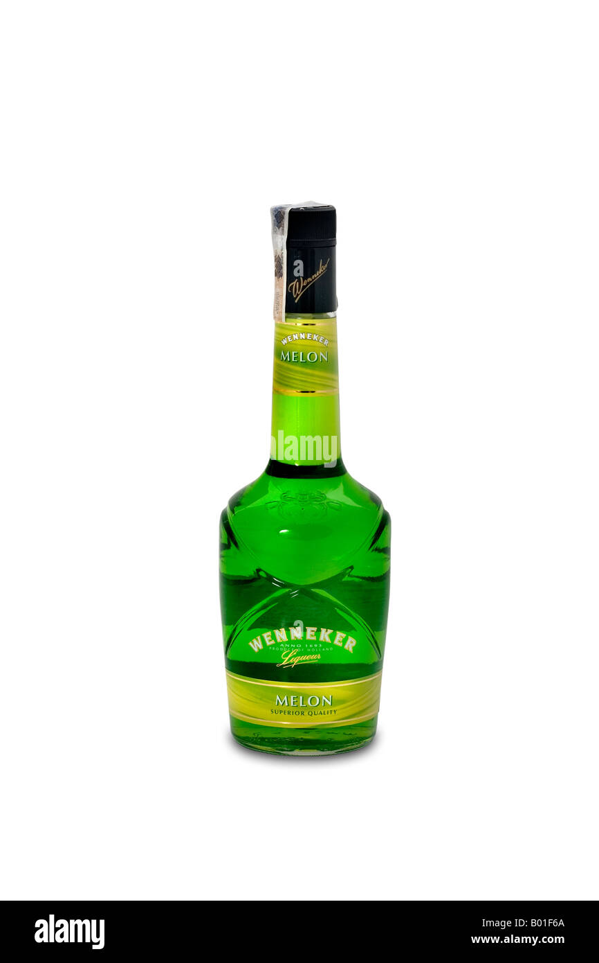 Wenneker melon liqueur Holland Stock Photo Alamy