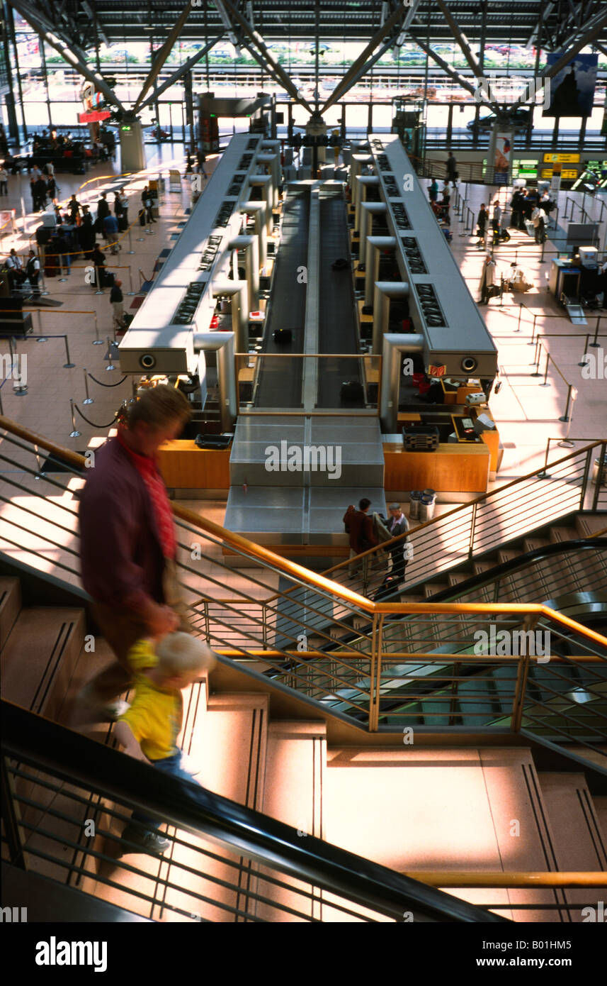 Sept 5, 2003 – Check-in desk in Terminal 4 at Hamburg Airport in Germany  Stock Photo - Alamy