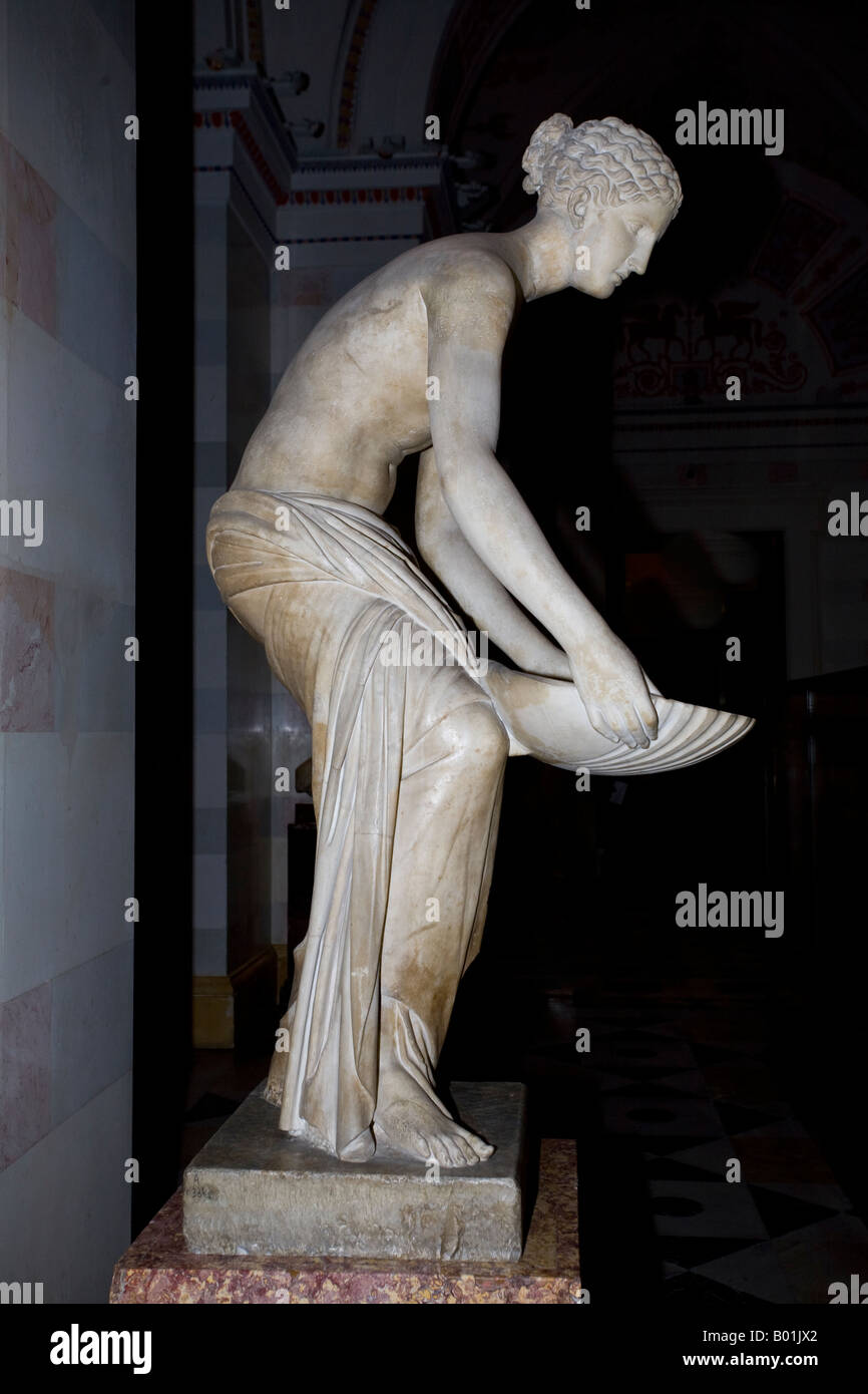Nymph holding a Shell. The State Hermitage Museum, Saint Petersburg ...