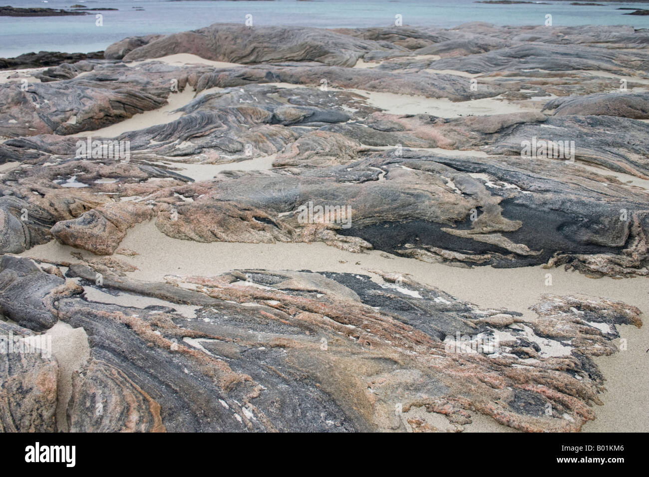 Metamorphic Beach Rocks Metamorphic coastline hi-res stock photography and images - Alamy