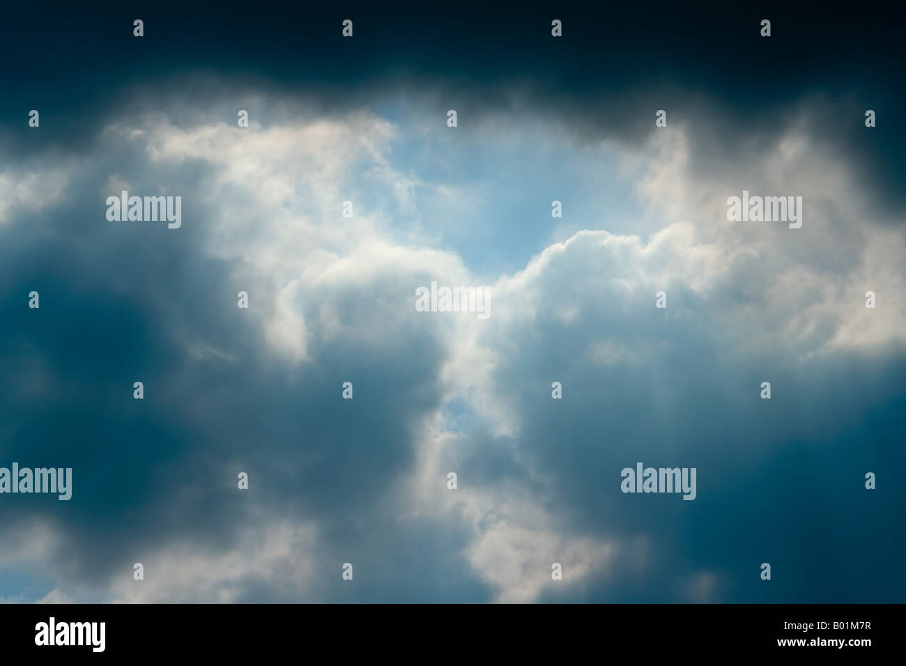 Sky with storm clouds Stock Photo - Alamy