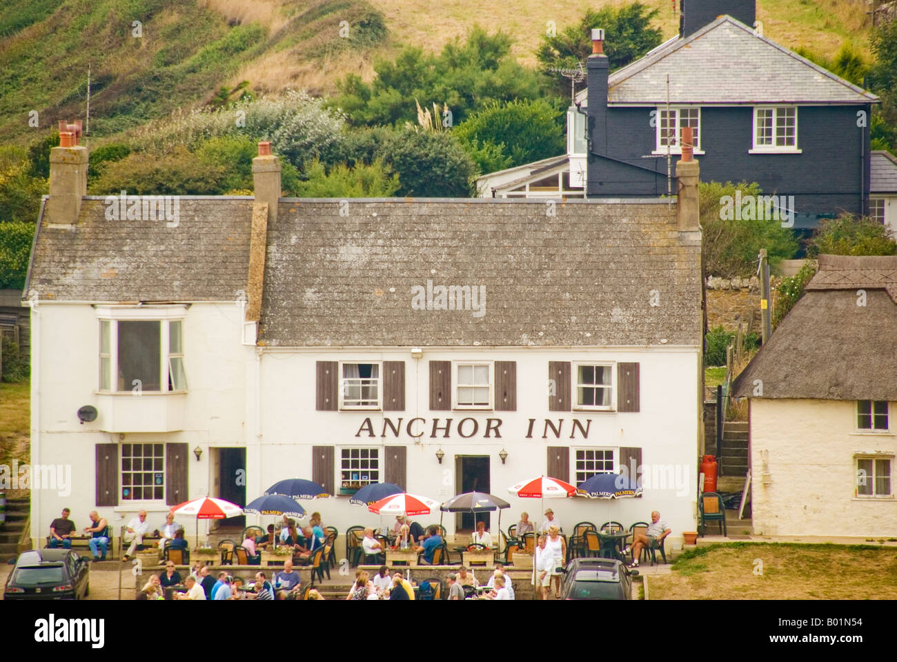 anchor inn seatown Stock Photo Alamy