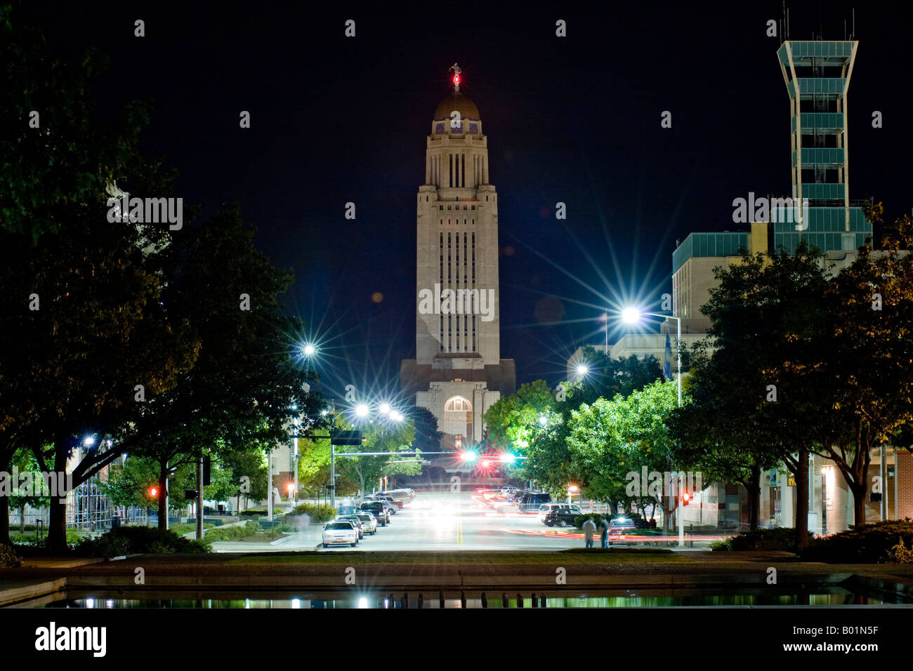 Lincoln nebraska downtown hires stock photography and images Alamy
