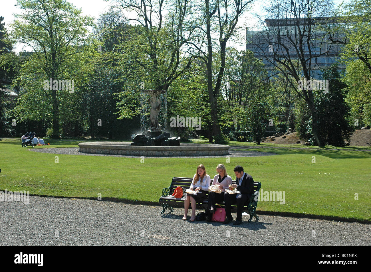 Iveagh Gardens Dublin Ireland Stock Photo