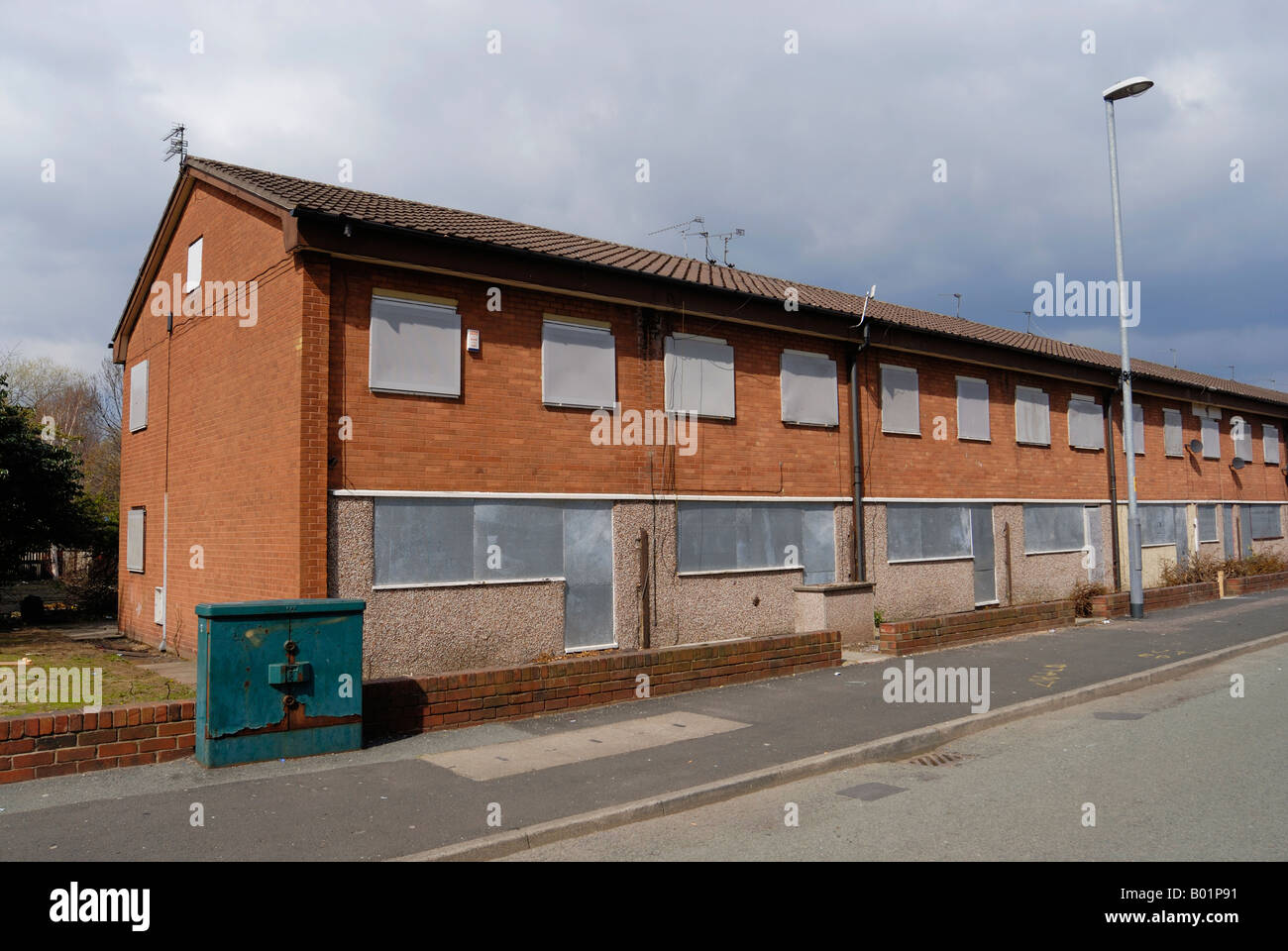 Houses in the Beswick district of East Manchester, refered to as