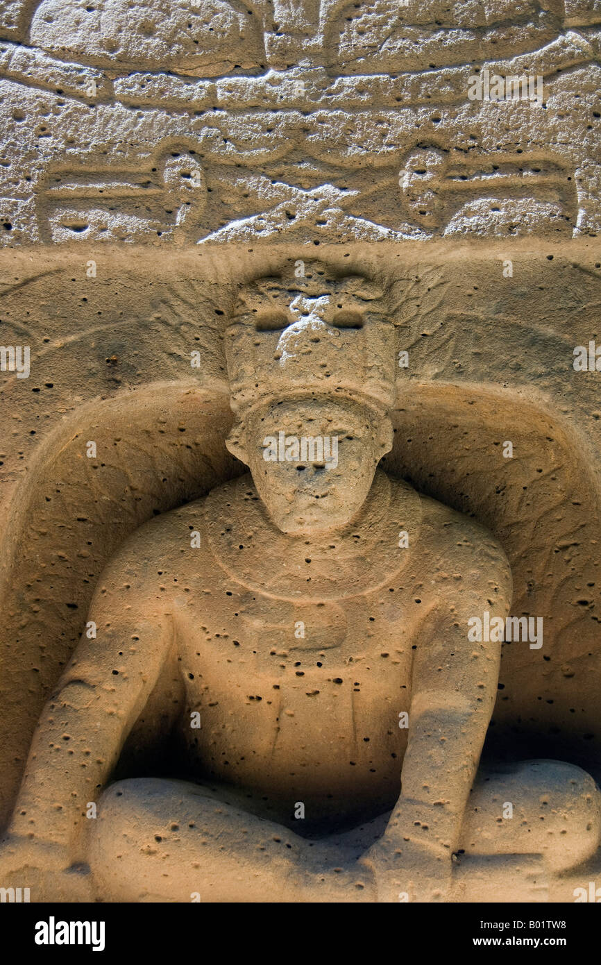 Olmec Giant Statue Stock Photo