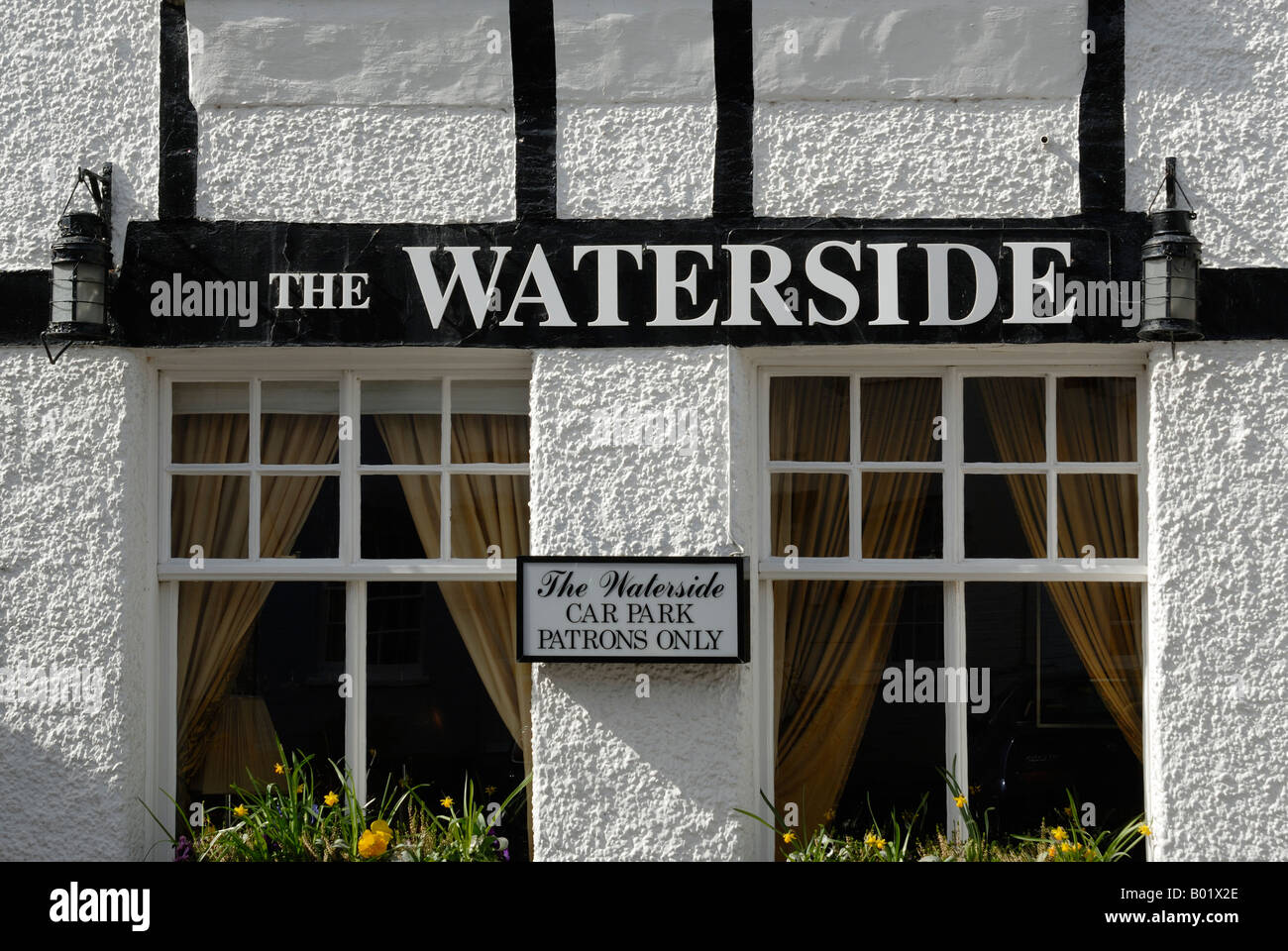 Waterside Inn, Bray Stock Photo