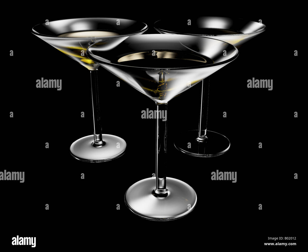 the cocktail glass with cocktail on black background Stock Photo - Alamy