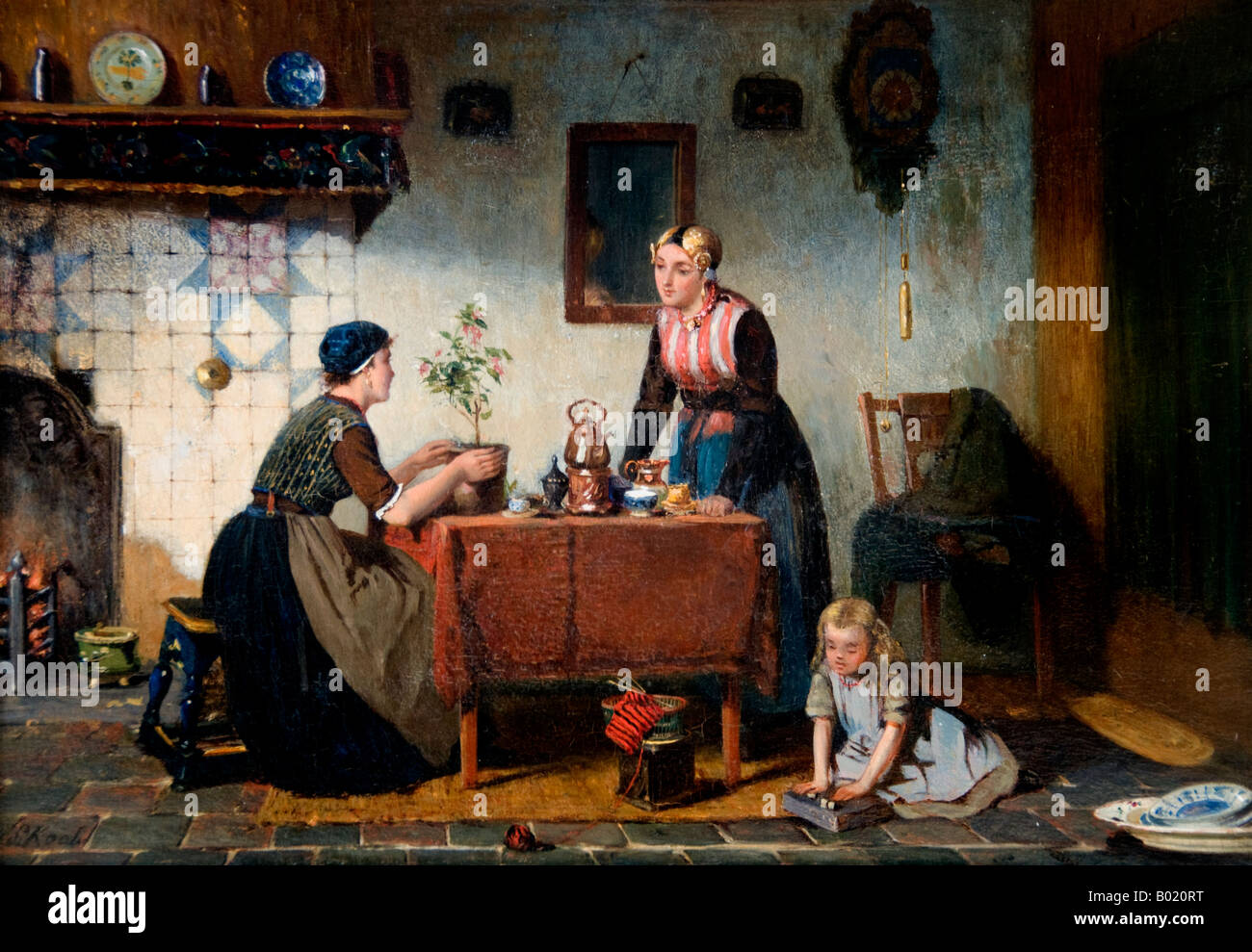 Sipke Cornelis Kool 1936 1902 Dutch Happiness Amsterdam antique shops Nieuwe Spiegelstraat near Rijksmuseum Spiegelkwartier Stock Photo