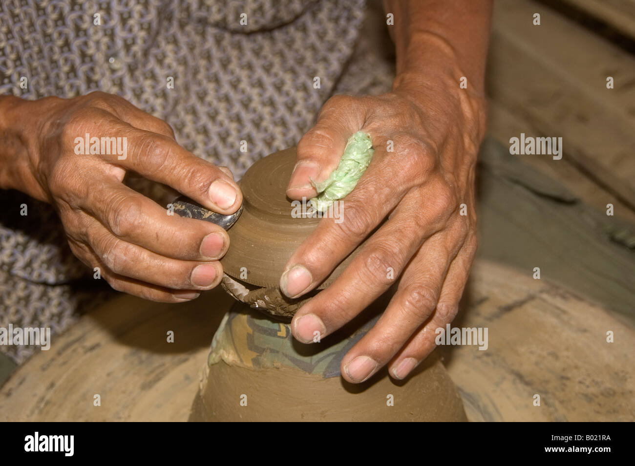 Pottery ceramic handicraftKo Kred island. Bangkok. Thailand Stock Photo Alamy