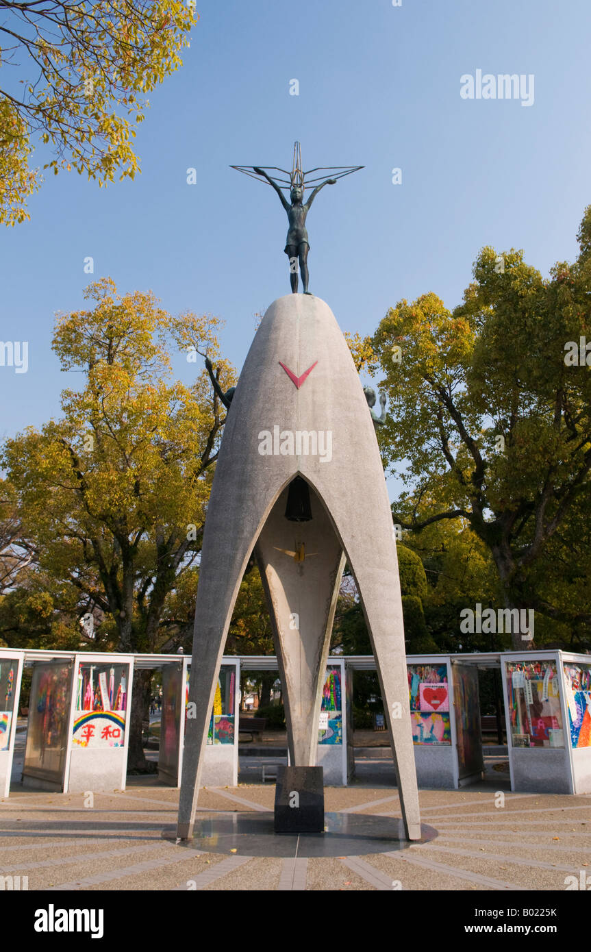 Children s Peace Monument Hiroshima Japan Stock Photo