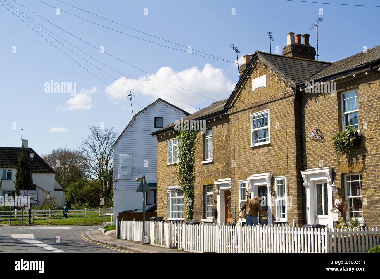 Essex cottages, Abridge, Essex, UK Stock Photo - Alamy