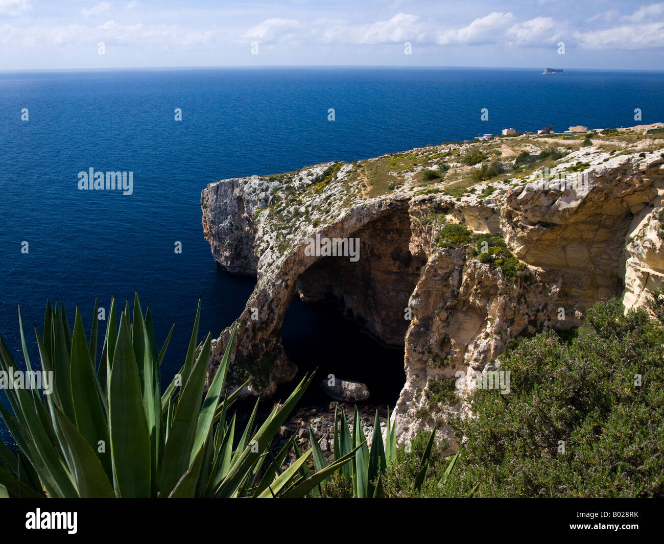 The Blue Grotto in Malta Stock Photo - Alamy