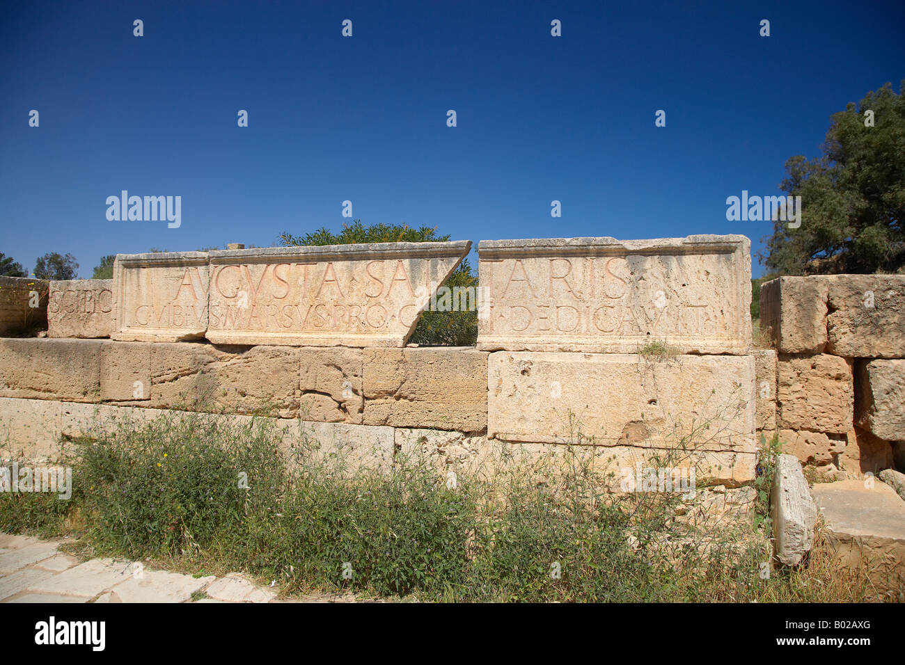 Leptis Magna, Libya, North Africa Stock Photo - Alamy