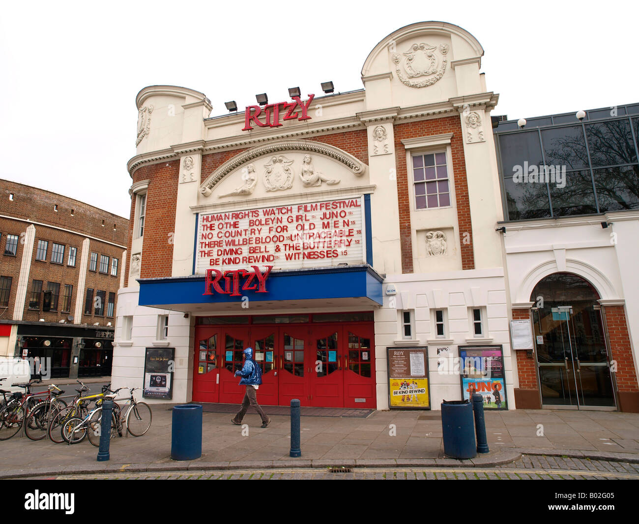 Ritzy Cinema Brixton London Stock Photo