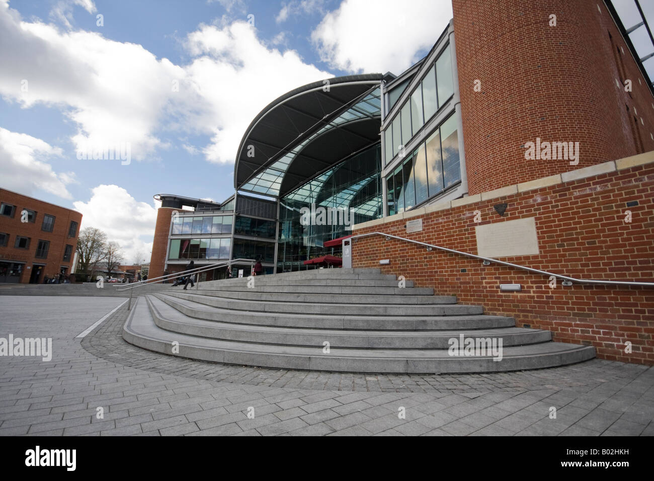 The Forum Norwich Millennium Library Stock Photo Alamy