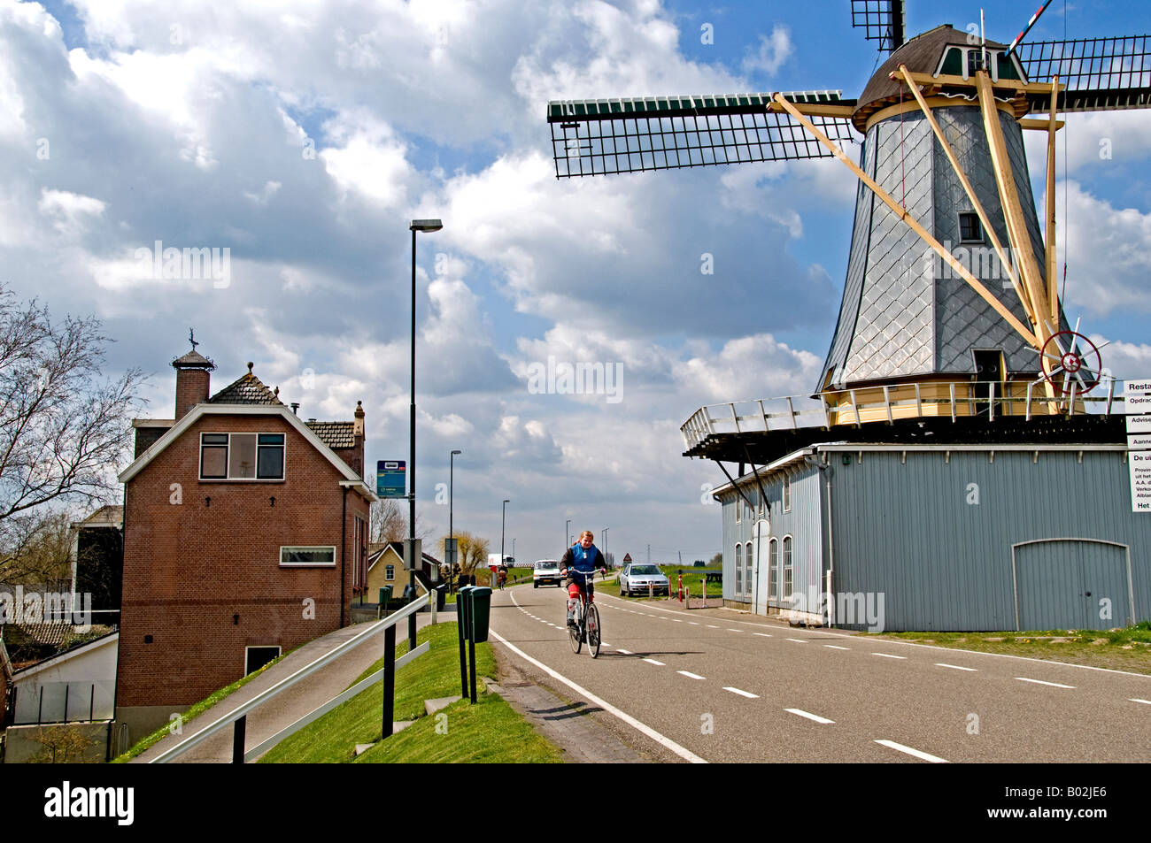 Sreefkerk zuid south Holland Netherlands nl holland dutch Stock Photo