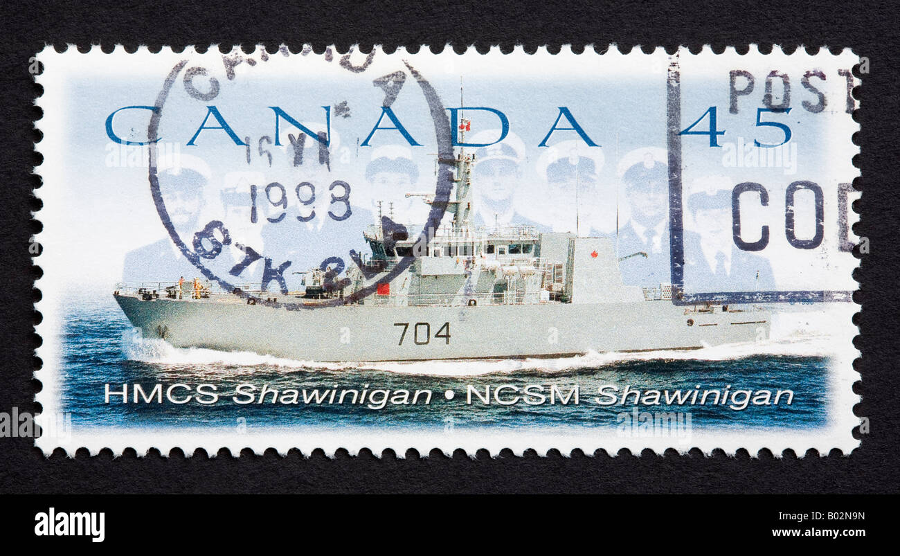 Canadian postage stamp Stock Photo Alamy