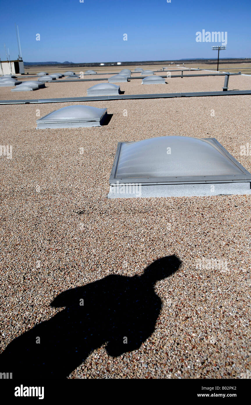 The solar day lighting system. Stock Photo